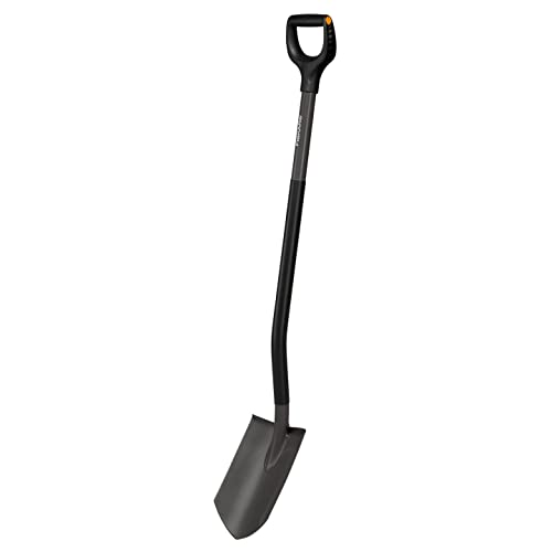 Fiskars Gärtnerspaten, spitz, für harte und steinige Böden, 125 cm