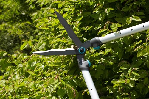 Gardena TeleCut Heckenschere 23 cm mit teleskopierbaren Hebelarmen