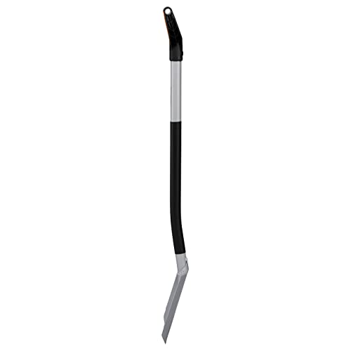 Fiskars Xact Gärtnerspaten für harte, steinige Böden, 120 cm, Schwarz/Orange