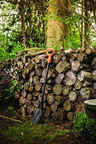Fiskars Gärtnerspaten spitz für harte, steinige Böden, 117 cm